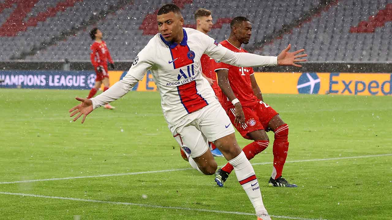 Bayern v PSG Mbappé