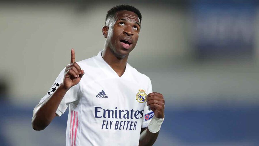 Vinicius, attaccante del Real Madrid