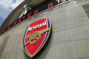 Lo stemma dell'Arsenal