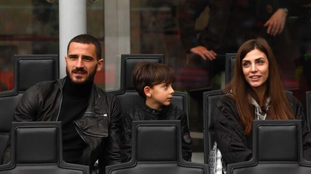 Bonucci e Martina Maccari