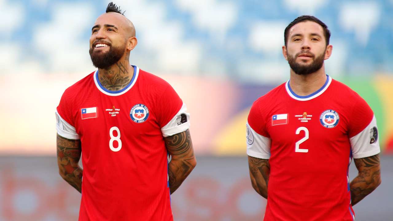 Con la nazionale cilena