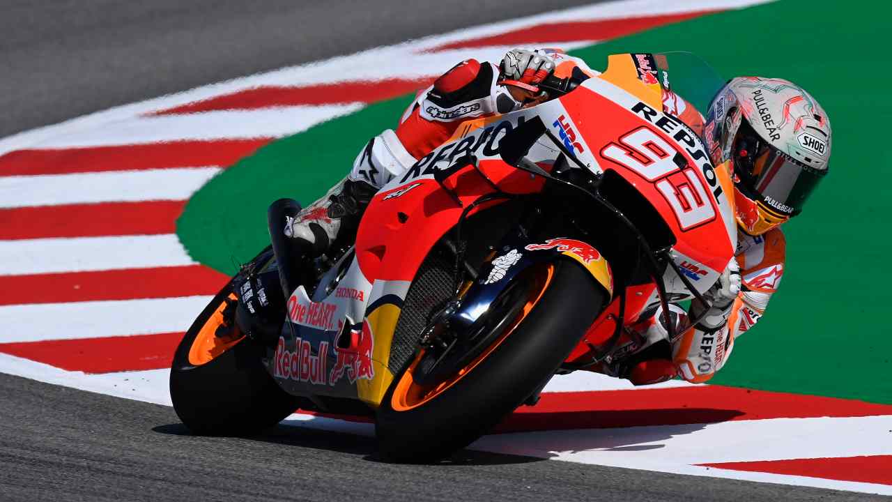 La Honda di Marquez