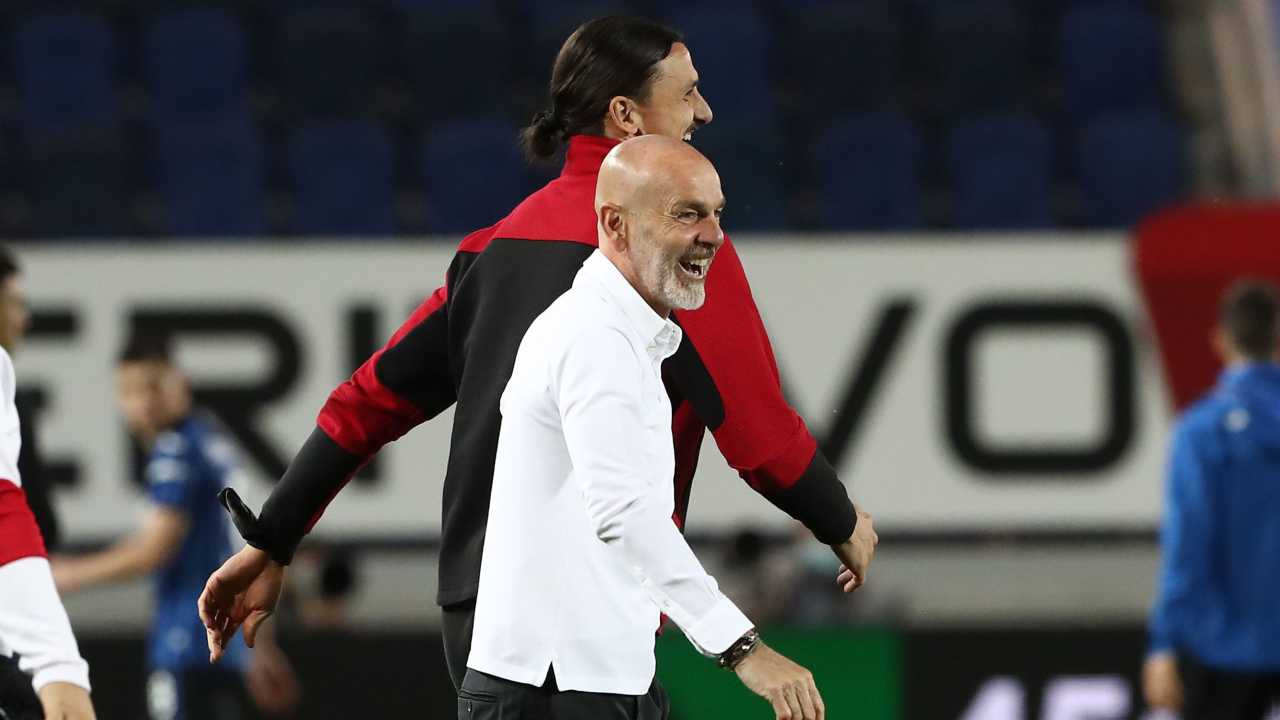 Pioli e Ibra