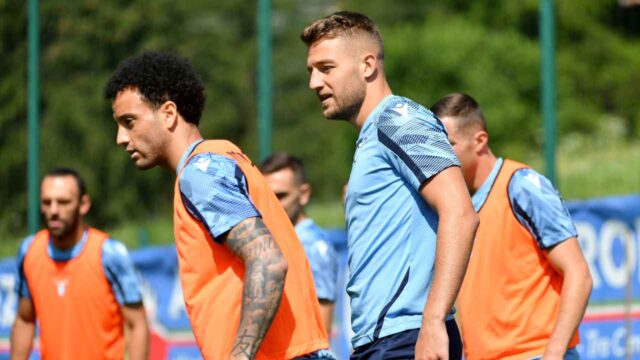 Allenamento Lazio