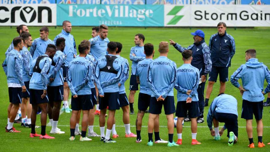 Allenamento Lazio