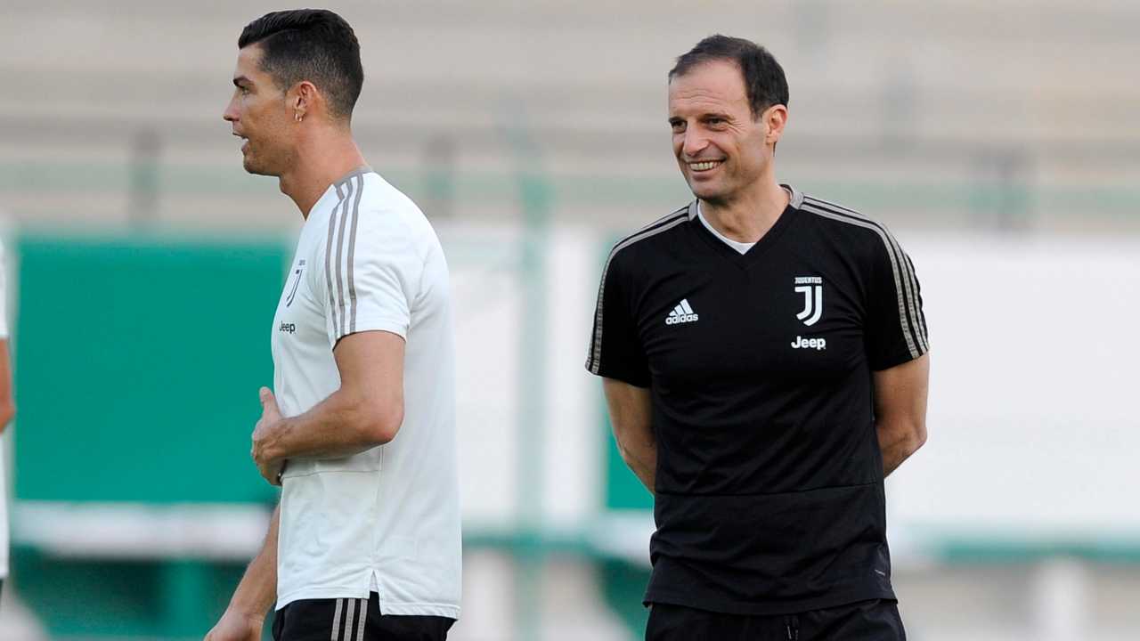 Cristiano Ronaldo e Allegri