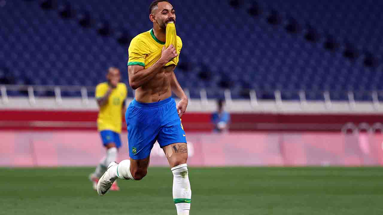 Olimpiadi calcio Cunha Brasile