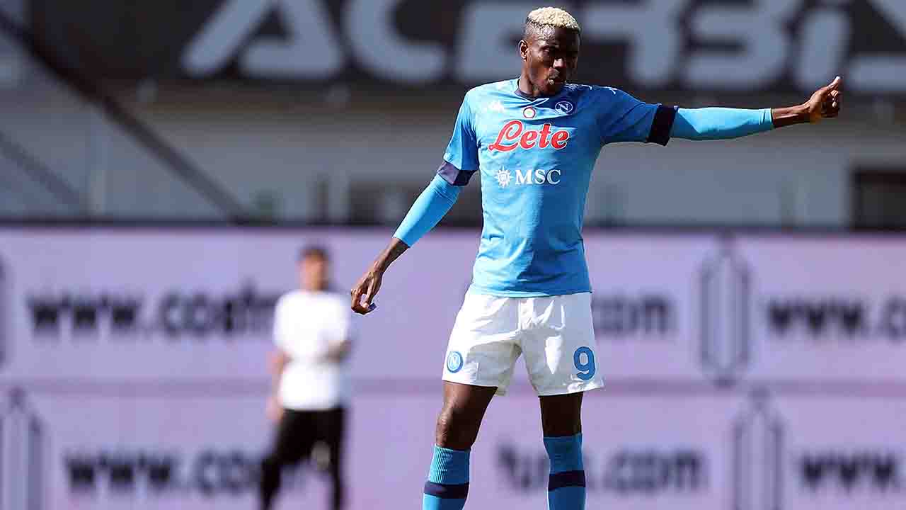 Serie A amichevoli Osimhen