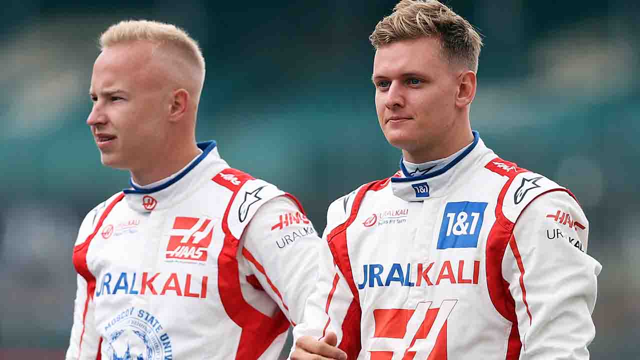 Formula 1 Haas Mazepin Schumacher