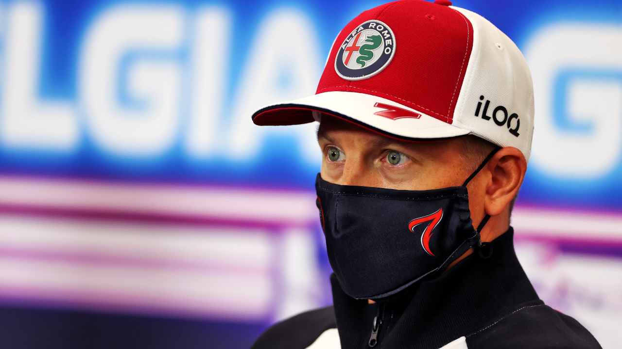 Il campione del mondo Raikkonen