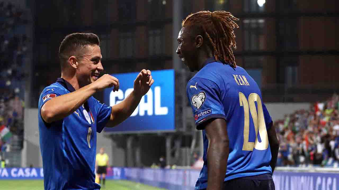 Italia Lituania Raspadori Kean