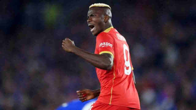 Leicester Napoli, Osimhen