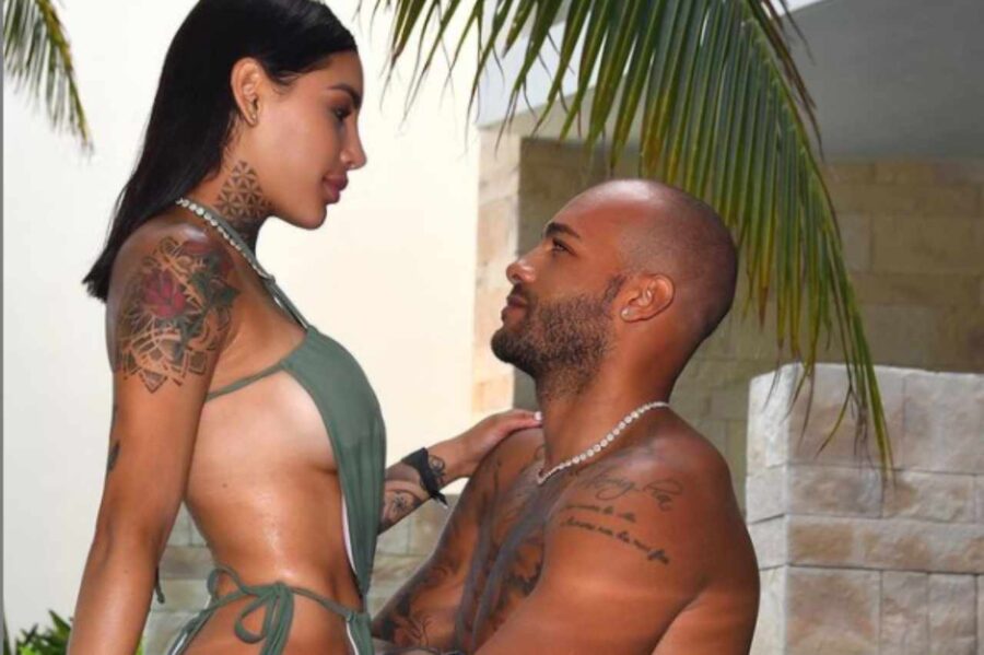 Marcell Jacobs e Nicole