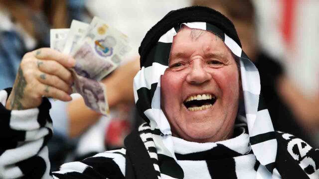 Newcastle tifosi