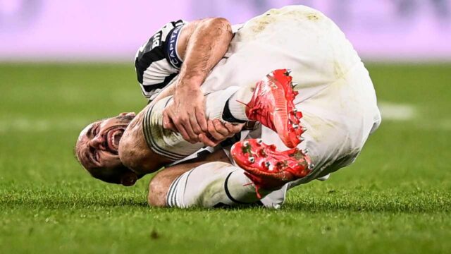 Infortunio Chiellini