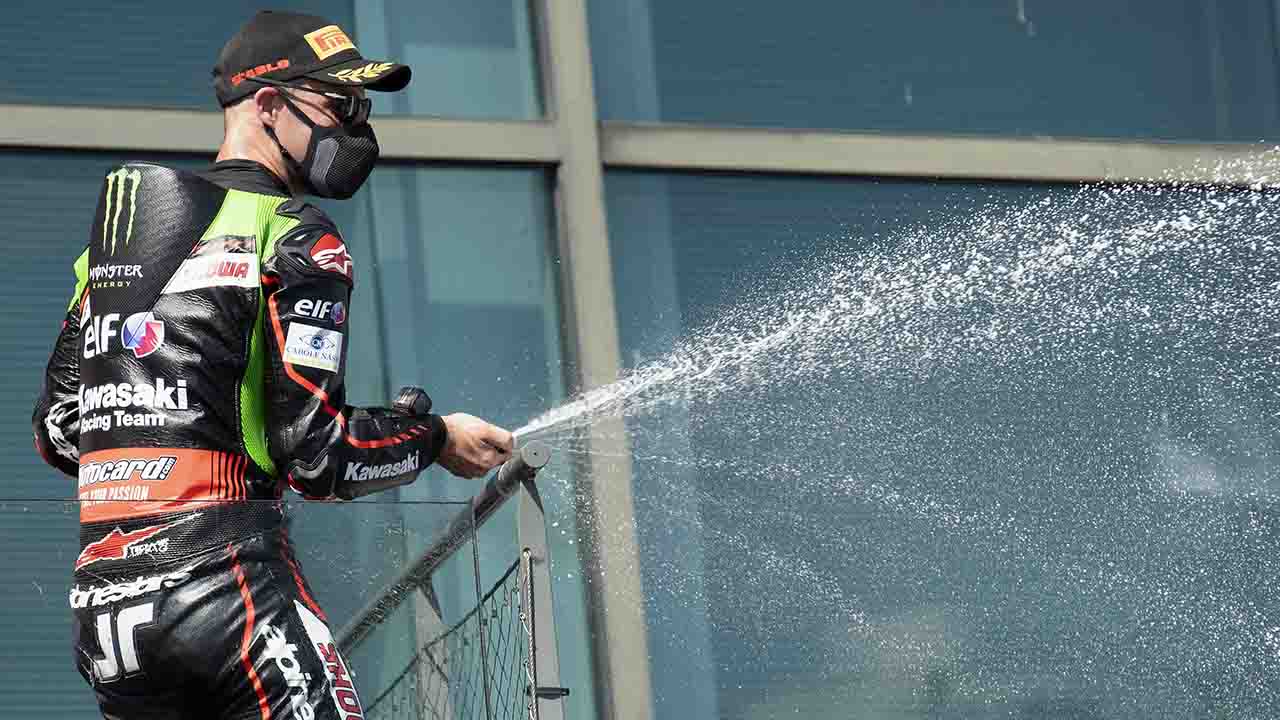 Rea sul podio Superbike