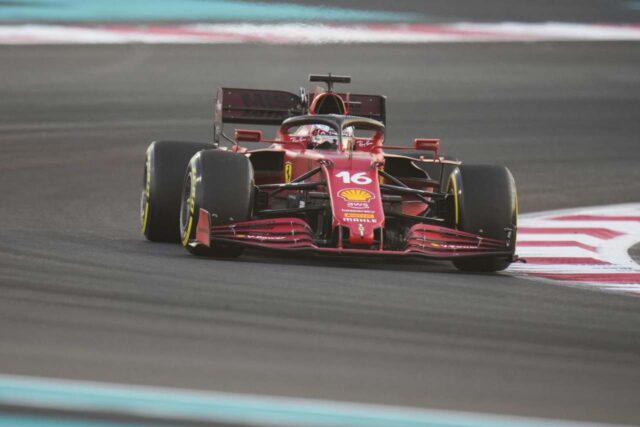 Charles Leclerc Abu Dhabi