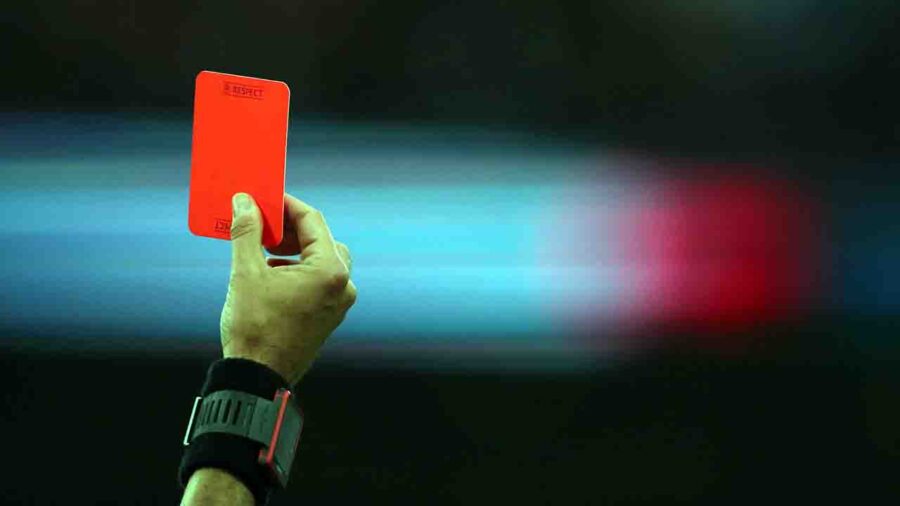 Serie A Espulso, cartellino rosso