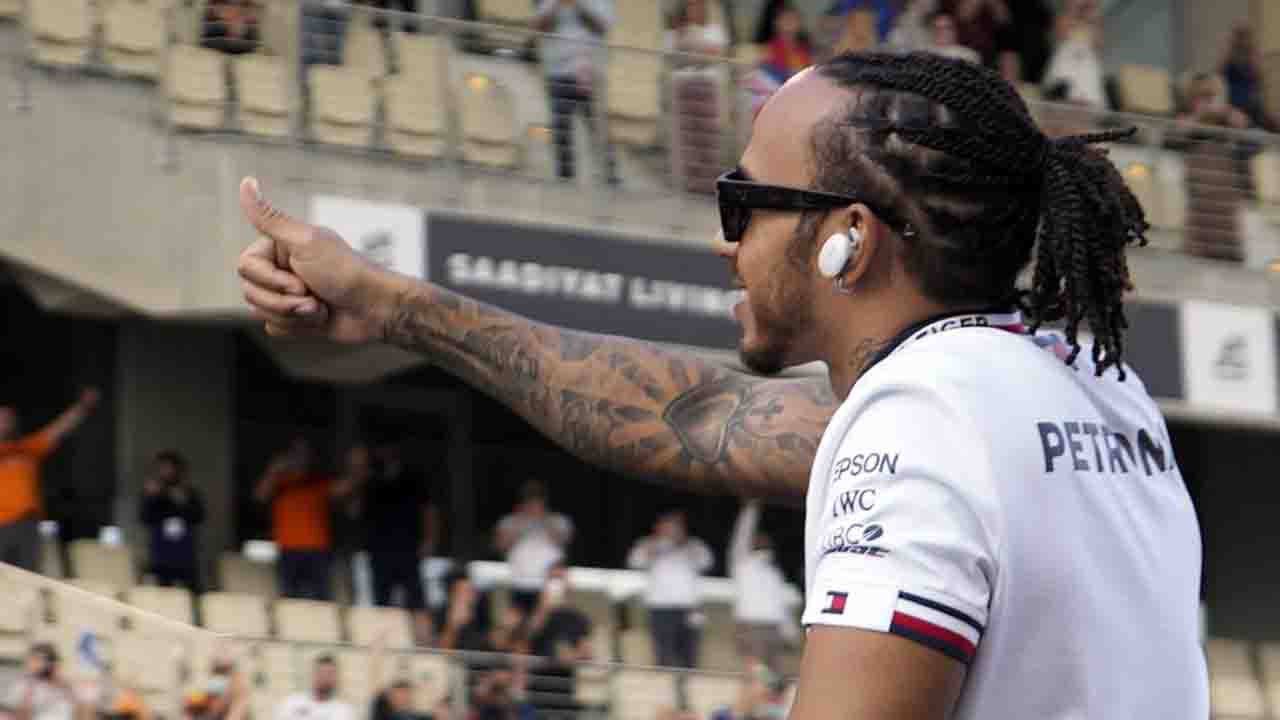 Formula 1 Abu Dhabi Hamilton