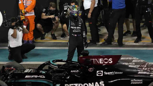 Formula 1 Abu Dhabi Hamilton