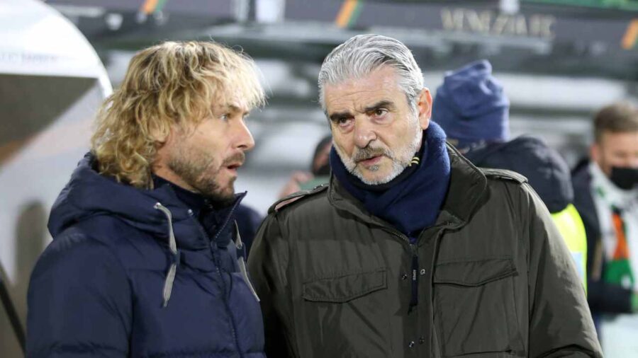 Nedved e Arrivabene