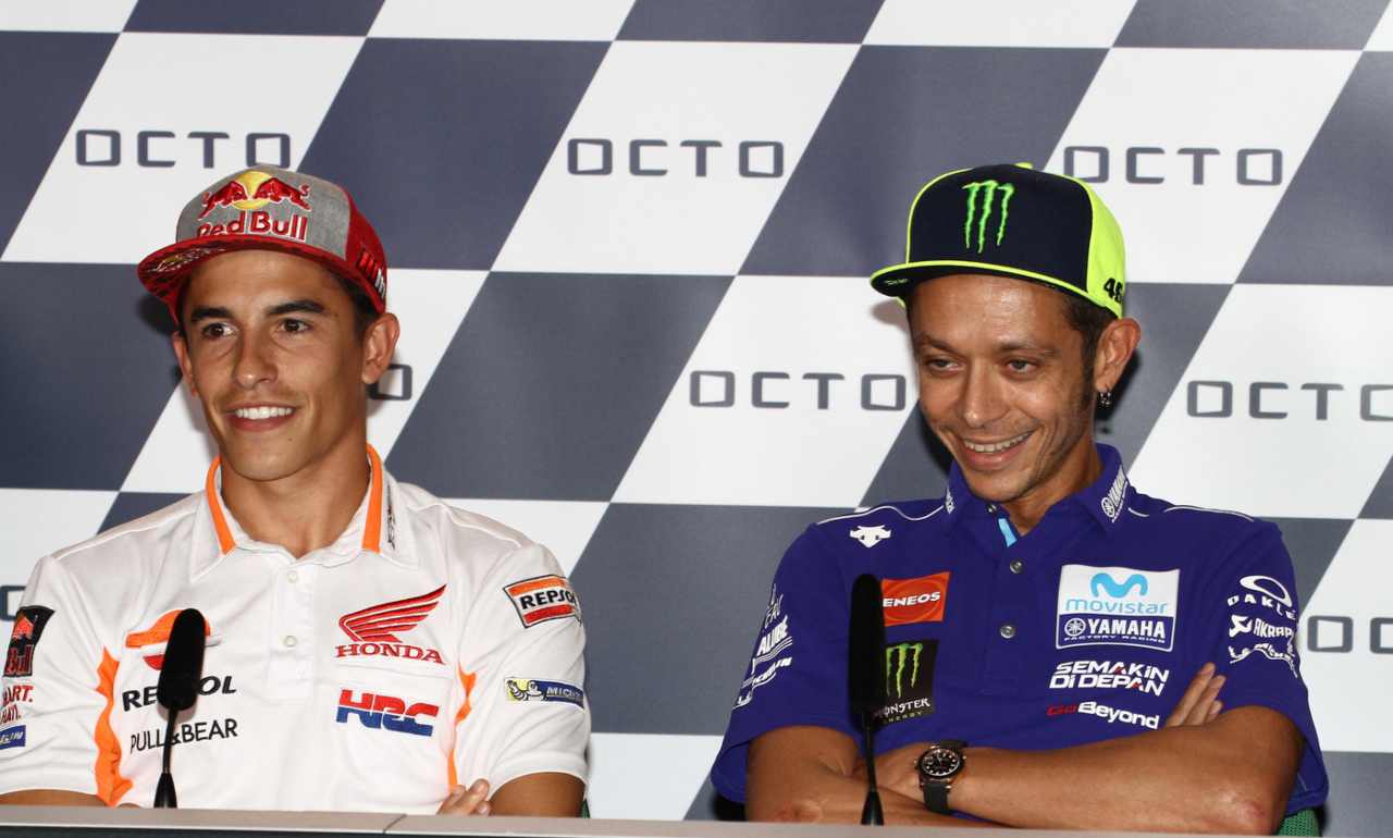 Rossi e Marquez