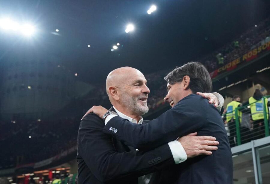 Inzaghi e Pioli Inter-Milan