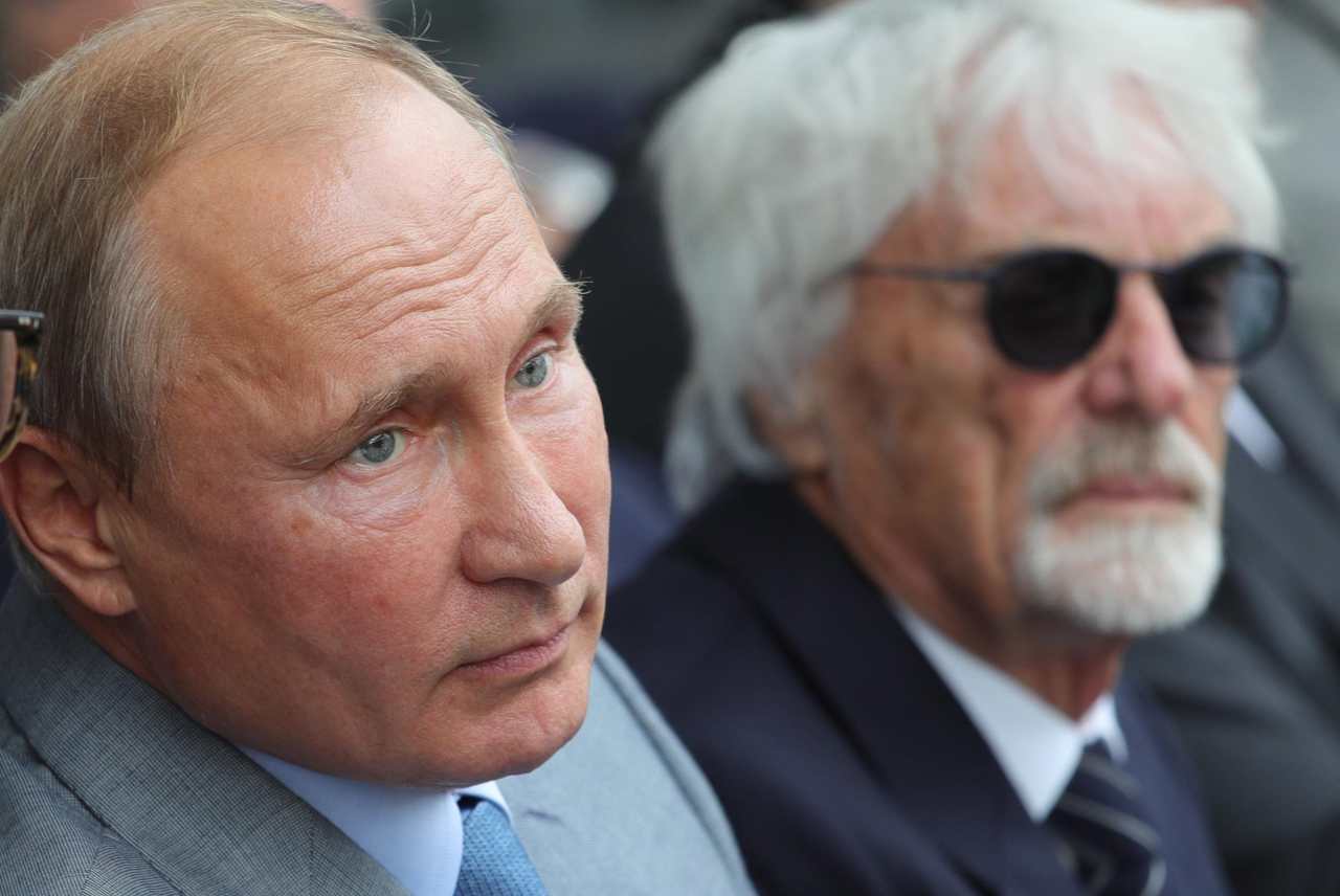 Ecclestone e Putin