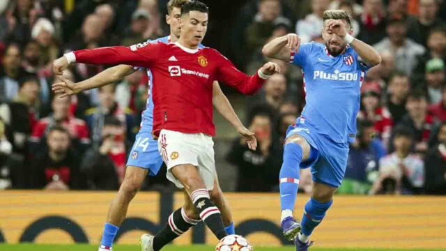 Manchester United Atletico Madrid Cristiano Ronaldo