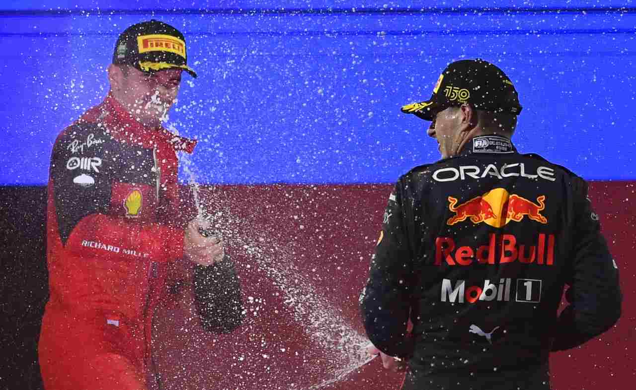 Verstappen e Leclerc