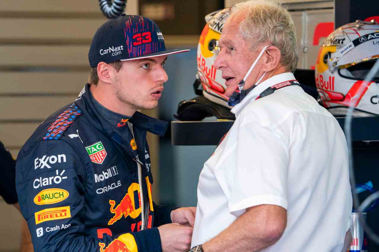 Verstappen e Marko