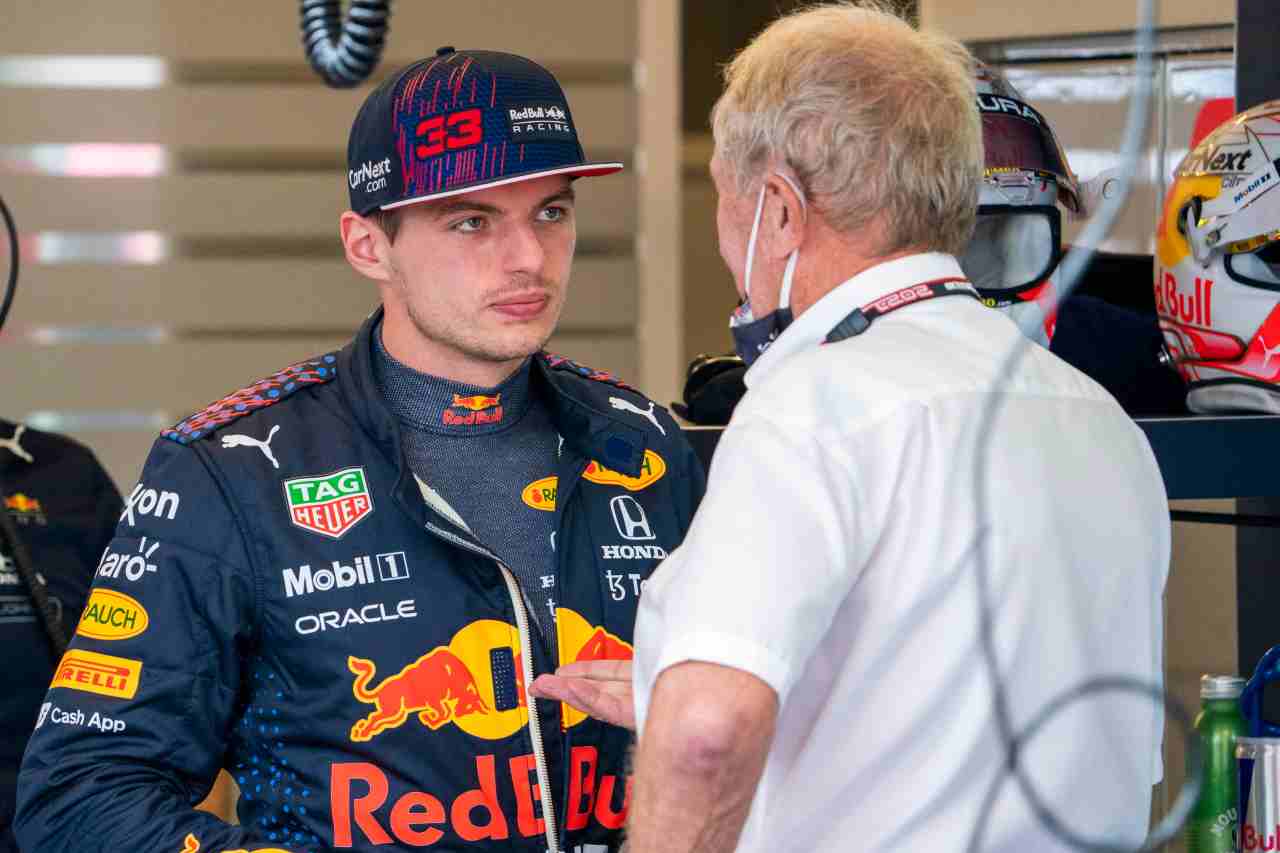 Verstappen e Marko