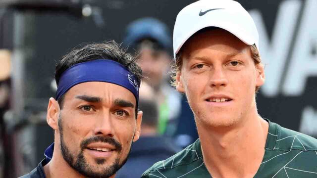 Internazionali Roma Sinner Fognini