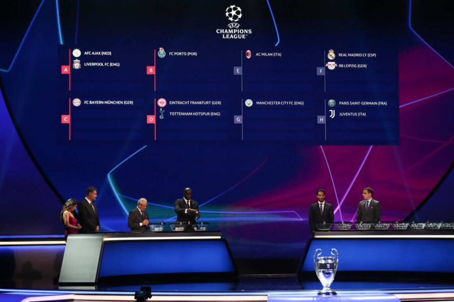 Champions League sorteggio