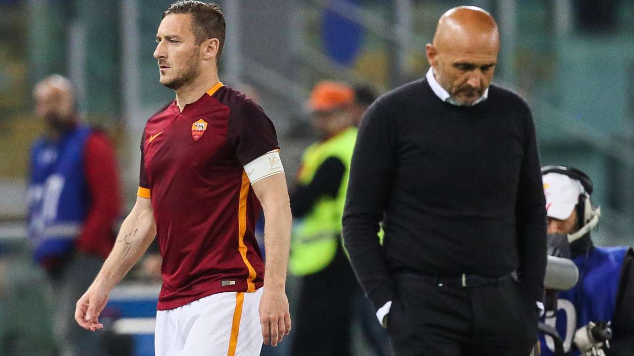 Spalletti e Totti
