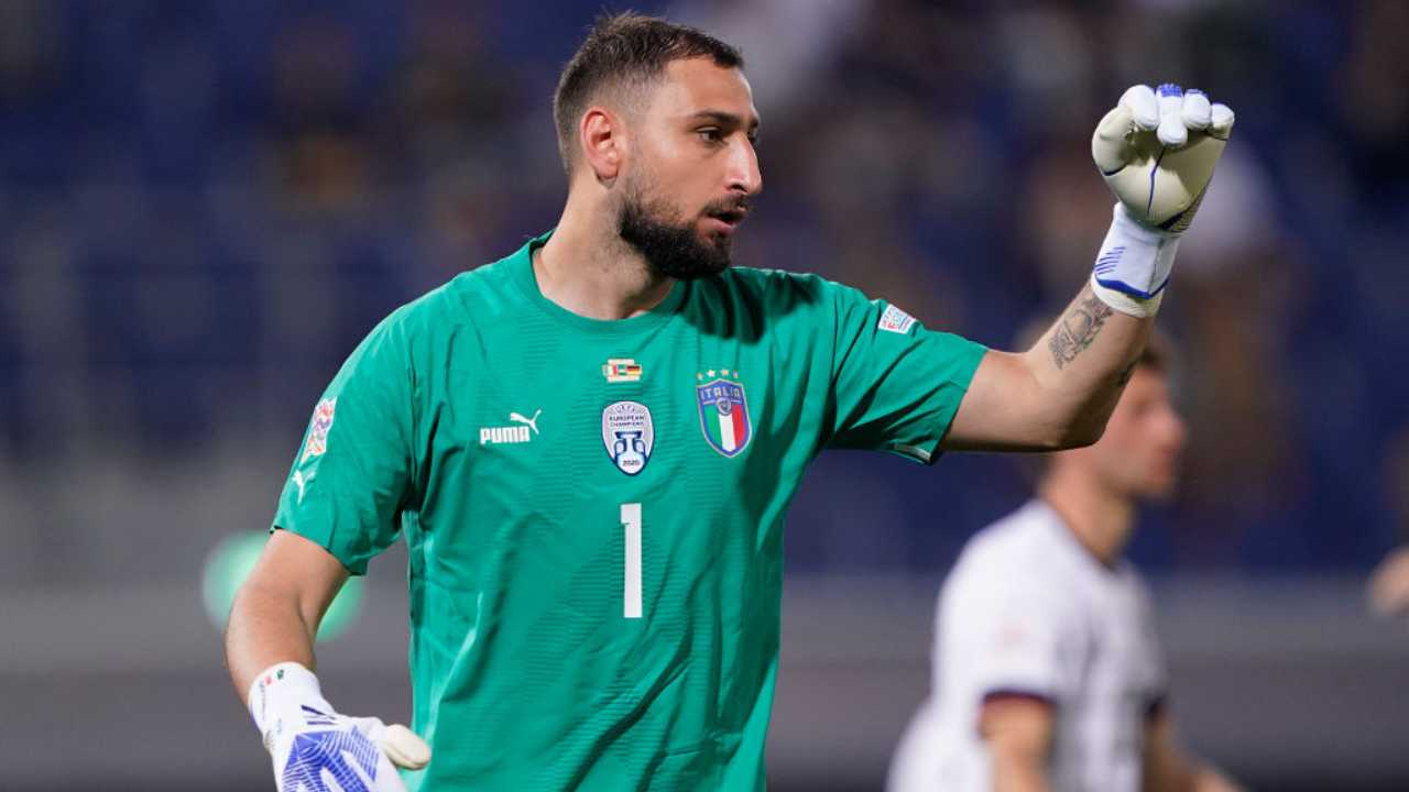 Gigio Donnarumma con la maglia dell'Italia [Credit: web] 