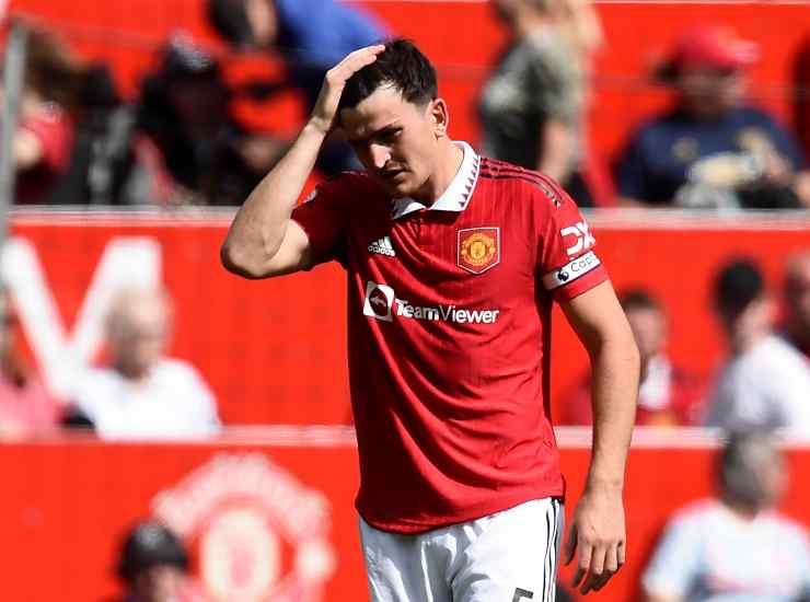Harry Maguire, difensore del Manchester United [Credit: ANSA] - Sportitalia, 05/09/2022