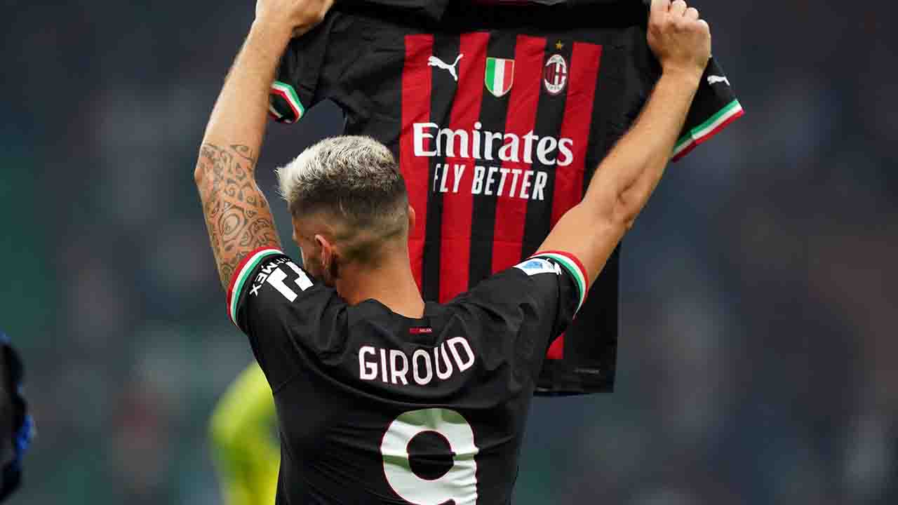 Milan Florenzi Giroud Milan Sportitalia 080922