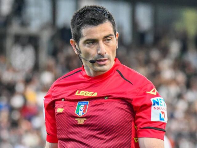 Fabio Maresca, arbitro della sezione di Napoli (credit: Ansa)