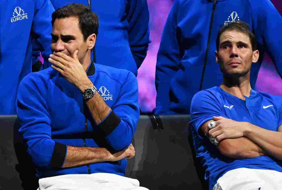 Nadal in lacrime