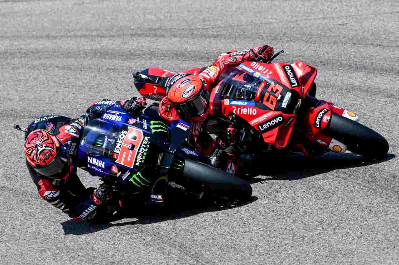 Bagnaia e Quartararo