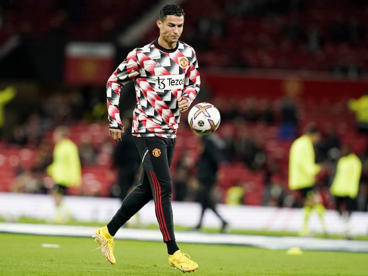 Cristiano Ronaldo, attaccante del Manchester United [Credit: ANSA] - Sportitalia