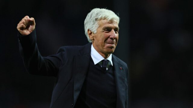 Gian Piero Gasperini, tecnico dell'Atalanta Roma [Credit: ANSA] Serie A