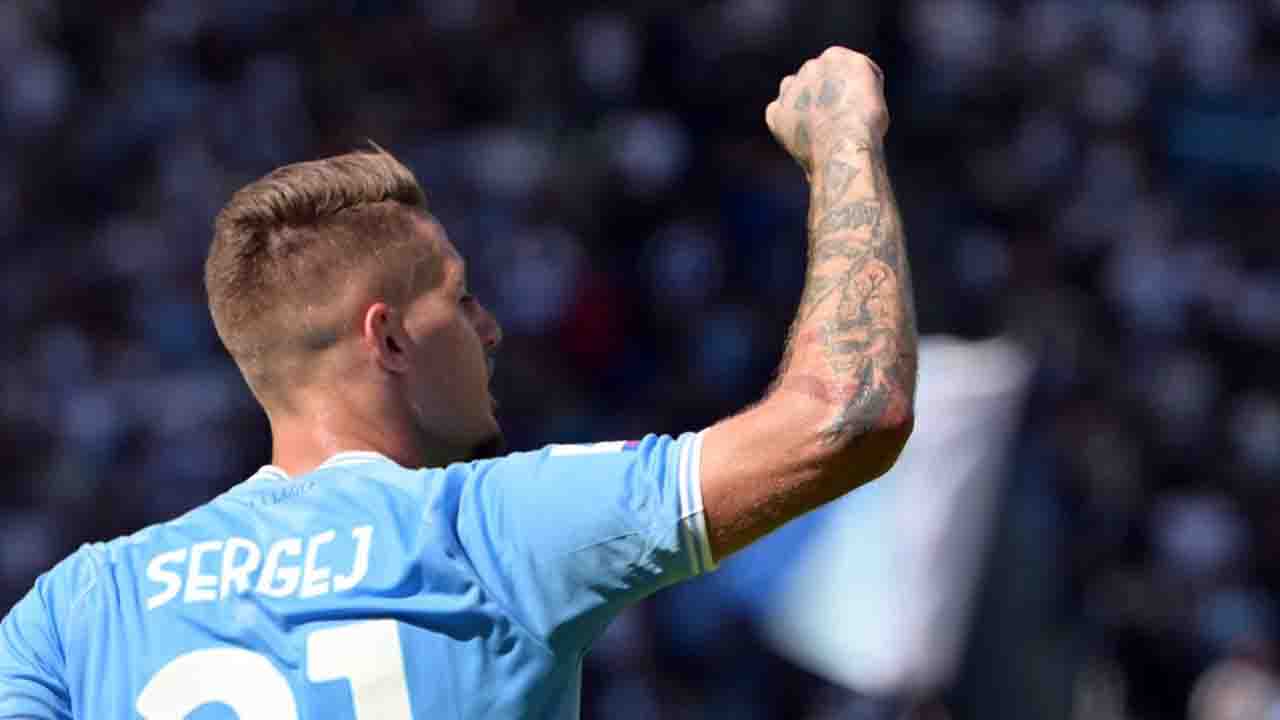 Lazio Spezia Milinkovic Savic Sportitalia 021022