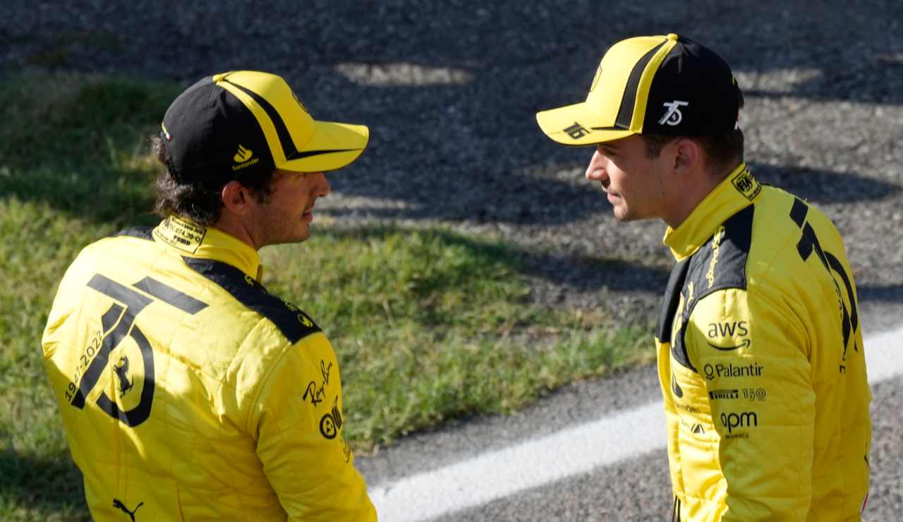 Leclerc e Sainz