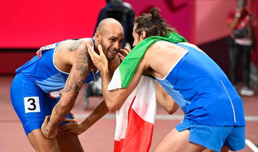 Marcell Jacobs e Gianmarco Tamberi