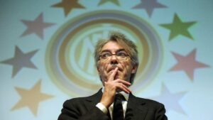 Massimo Moratti, storico presidente dell'Inter