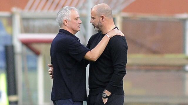 L'incontro Tra Mourinho e Stankovic [Credit: web]