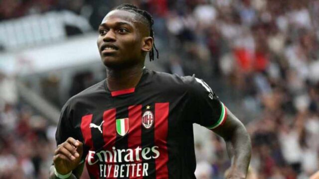 Rafael Leao, attaccante del Milan [Credit: web]