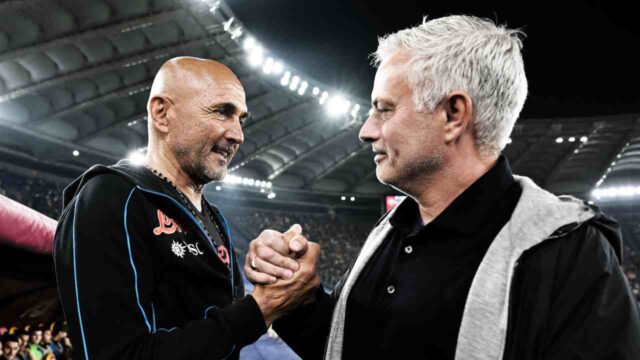 Luciano Spalletti e Josè Mourinho [Credit: LaPresse] - Sportitalia